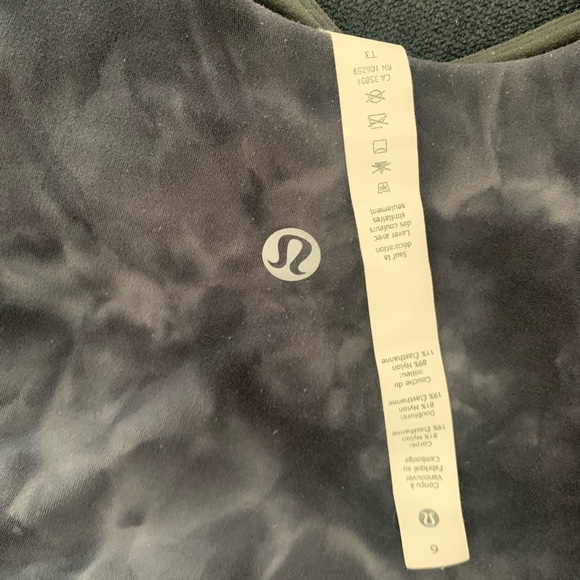 Lululemon Align Tank Top Tie Dye Size 6 - Picture 4 of 11